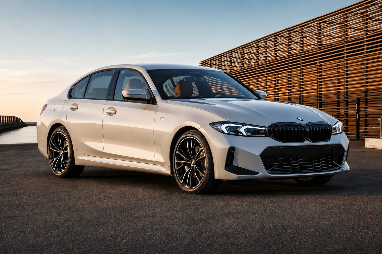 BMW 3 Series, representative of our premium sedan class
